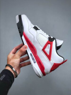 JORDAN 4 RETRO 'RED CEMENT' REPLICA - immagine 3