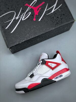 JORDAN 4 RETRO 'RED CEMENT' REPLICA - immagine 4
