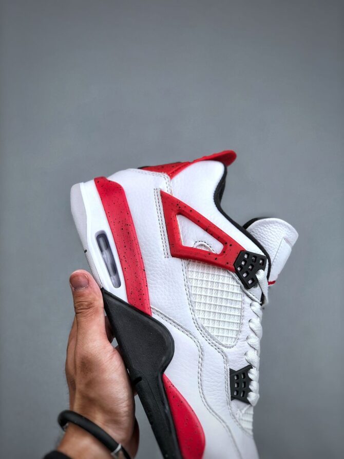 JORDAN 4 RETRO 'RED CEMENT' REPLICA - immagine 7