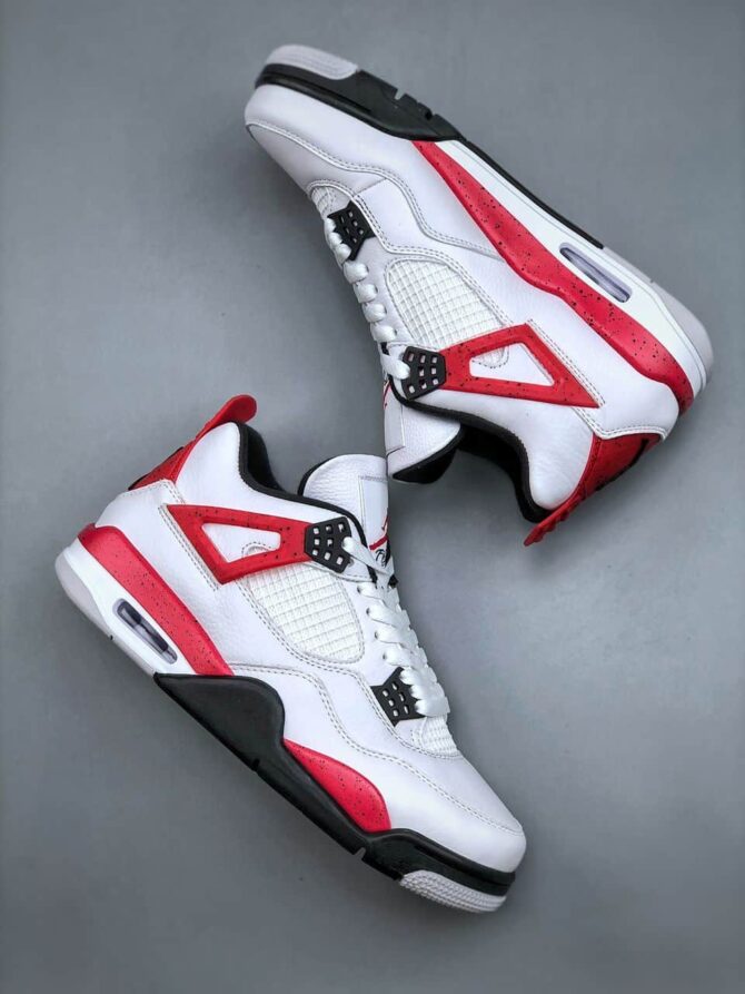 JORDAN 4 RETRO 'RED CEMENT' REPLICA - immagine 10