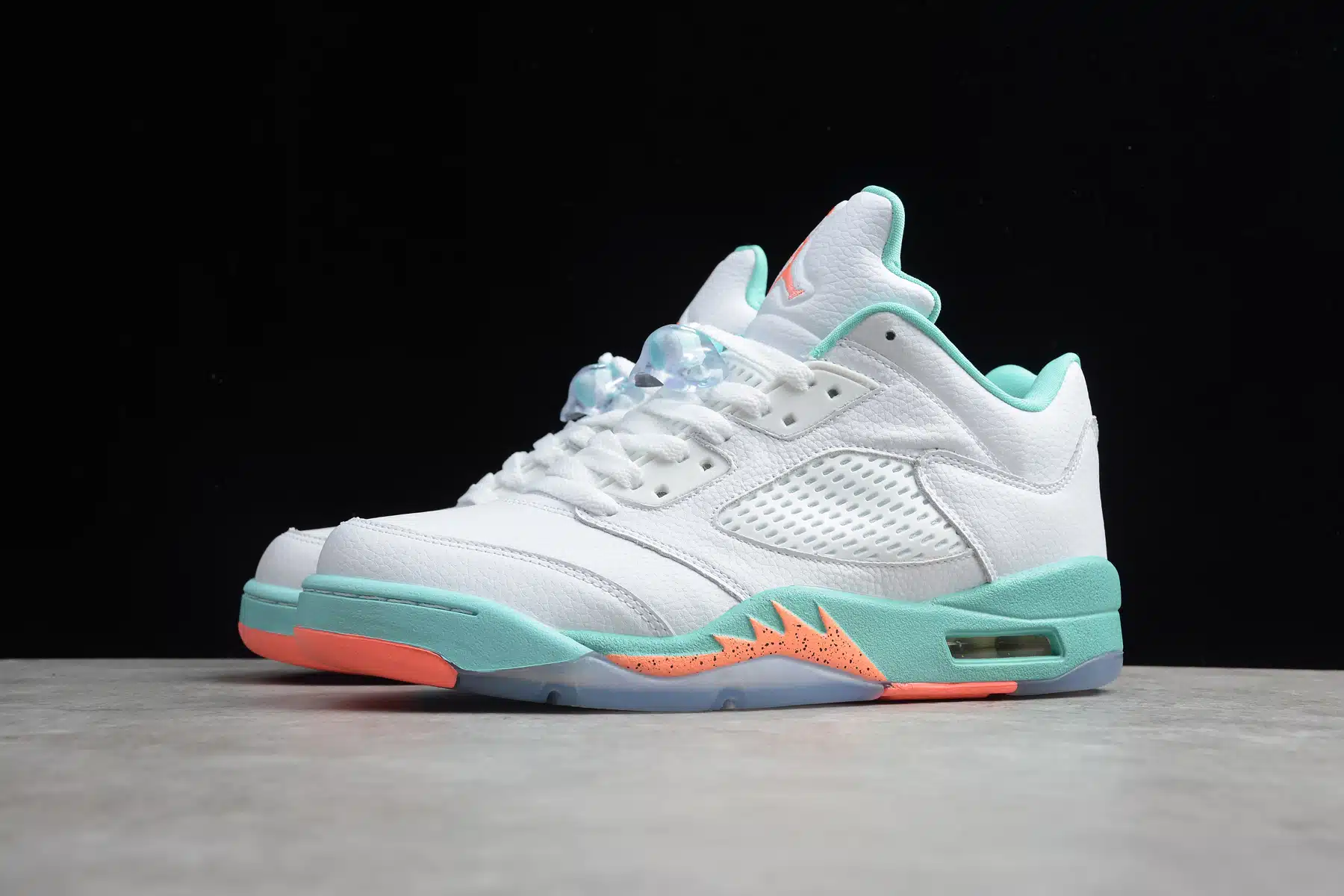 REPLICA JORDAN 5 RETRO LIGHT 'AQUA' - immagine 6