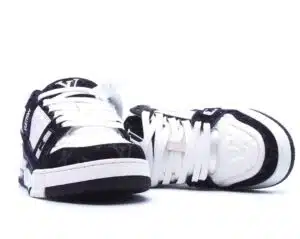 LOUIS VUITTON LV TRAINER 'NERO' REPLICA - immagine 3