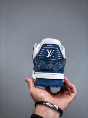 LOUIS VUITTON LV TRAINER 'BLU'  - immagine 4