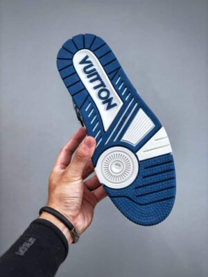 LOUIS VUITTON LV TRAINER 'BLU'  - immagine 3
