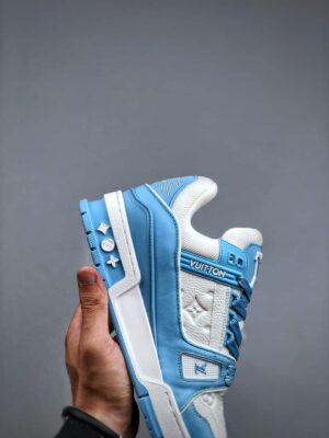 LOUIS VUITTON LV TRAINER 'AZZURRE'  - immagine 5
