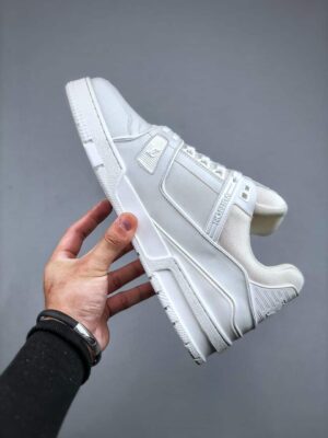  LOUIS VUITTON LV TRAINER 'BIANCO' - immagine 7
