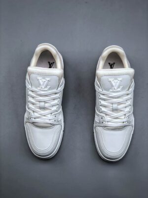  LOUIS VUITTON LV TRAINER 'BIANCO' - immagine 6