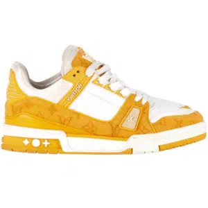  LOUIS VUITTON LV TRAINER 'DENIM ORANGE'