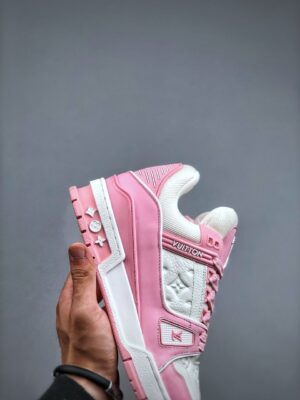  LOUIS VUITTON LV TRAINER 'ROSA' - immagine 6