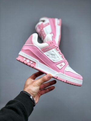  LOUIS VUITTON LV TRAINER 'ROSA' - immagine 4