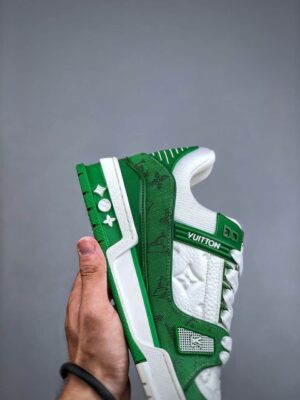 LOUIS VUITTON LV TRAINER 'VERDE'  - immagine 4