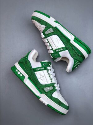 LOUIS VUITTON LV TRAINER 'VERDE'  - immagine 2