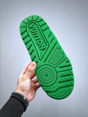  LOUIS VUITTON TRAINER MAXI 'VERDE' - immagine 3