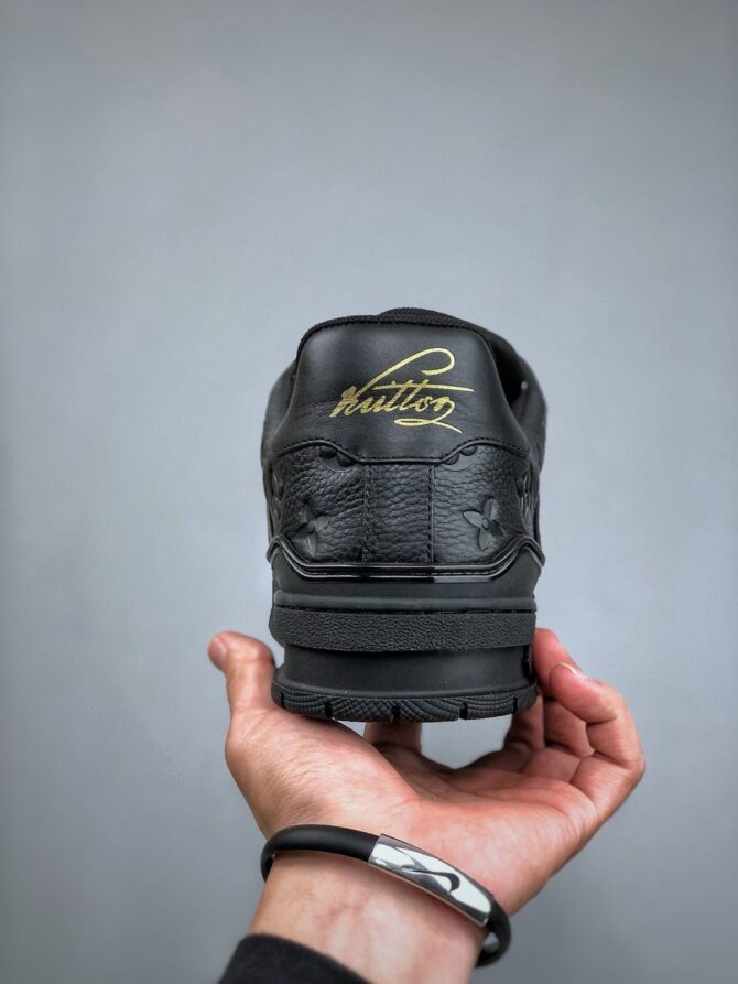 REPLICA LOUIS VUITTON TRAINER 'NERE' - immagine 4