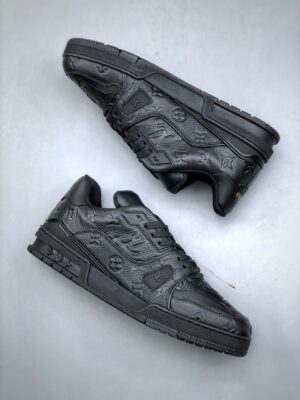  LOUIS VUITTON TRAINER 'NERE' - immagine 2