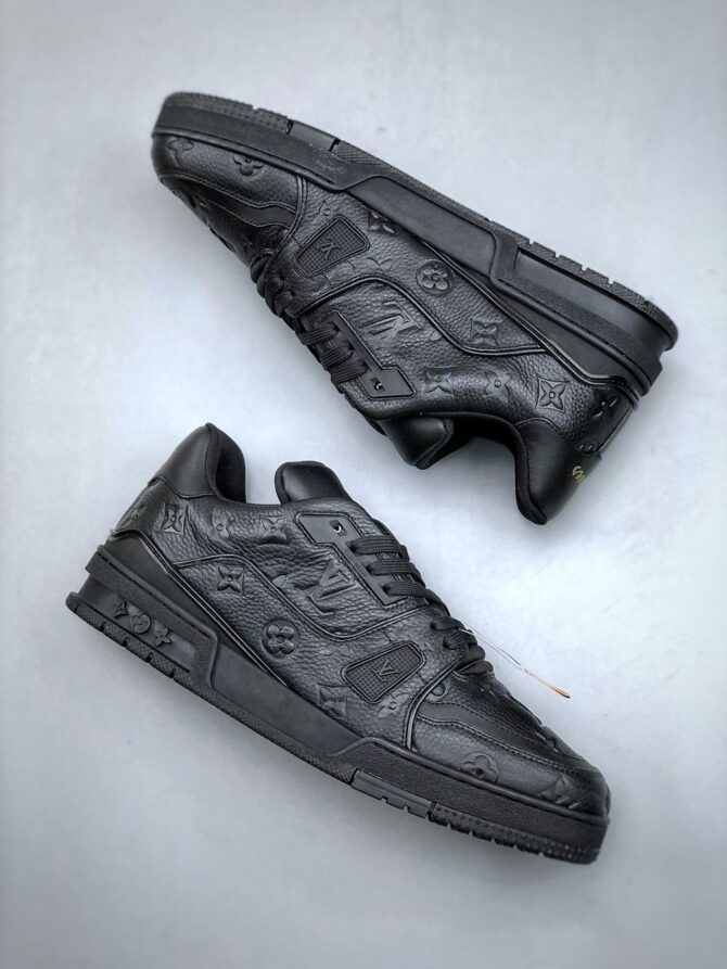 REPLICA LOUIS VUITTON TRAINER 'NERE' - immagine 2