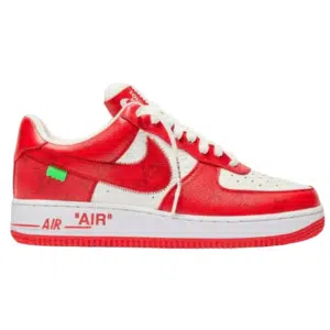  LOUIS VUITTON X AIR FORCE 1 LOW 'BIANCO ROSSO COMETA'