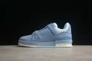  LOUIS VUITTON LV TRAINER 'BLU' - immagine 6