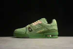  LOUIS VUITTON LV TRAINER 'VERDE' - immagine 8