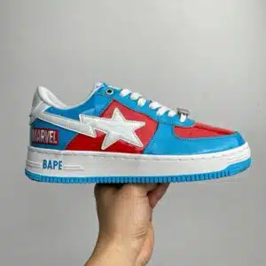 MARVEL X BAPESTA 'CAPTAIN AMERICA' REPLICA - immagine 2
