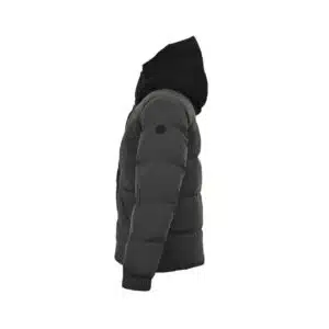  PIUMINO MONCLER 'GRIGIO-NERO' - immagine 5