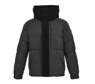 REPLICA PIUMINO MONCLER 'GRIGIO-NERO'