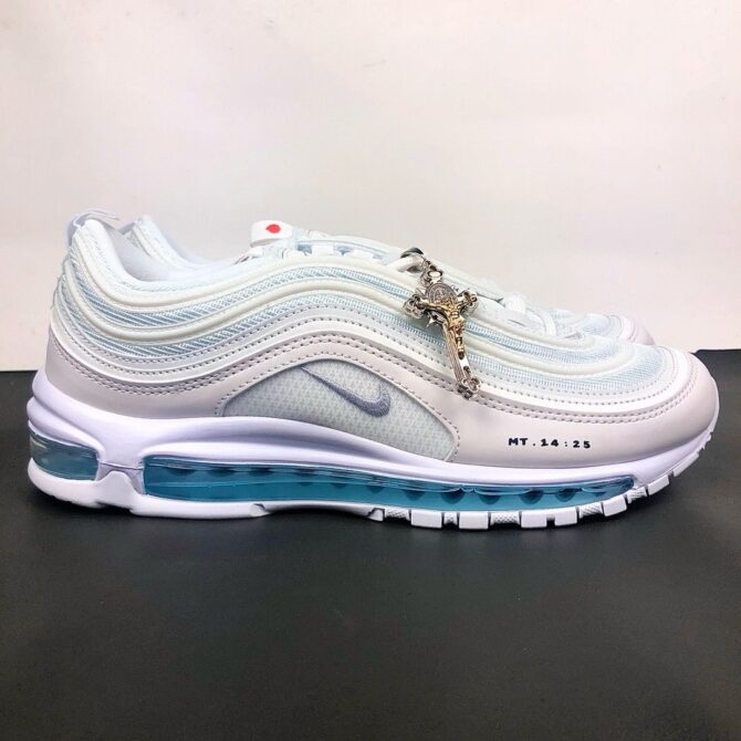 REPLICA MSCHF X INRI X AIR MAX 97 'JESUS SHOES' PERSONALIZZATA - immagine 9