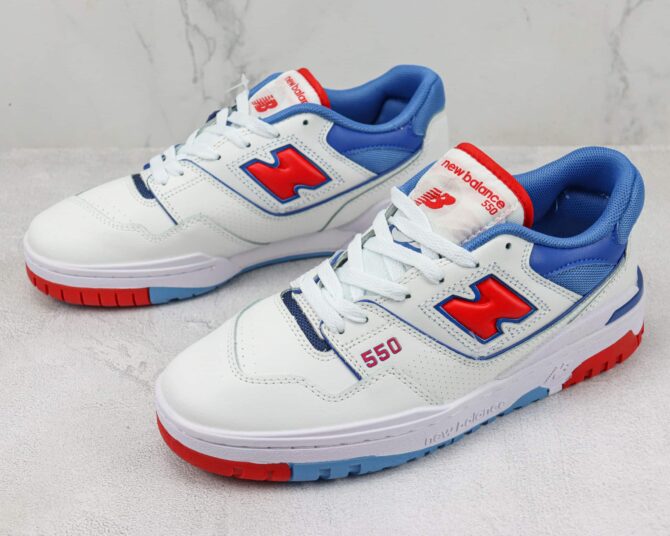 REPLICA NEW BALANCE 550 X ATLANTIC BLUE - immagine 4