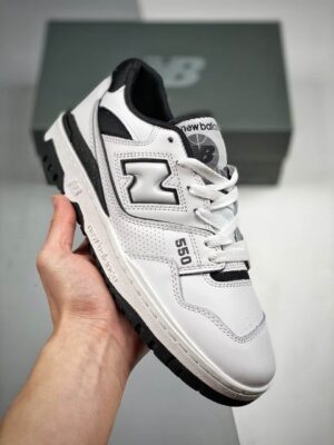 REPLICA NEW BALANCE 550 BIANCO NERO - immagine 8