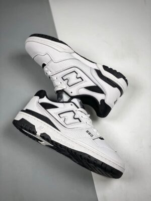 REPLICA NEW BALANCE 550 BIANCO NERO - immagine 5