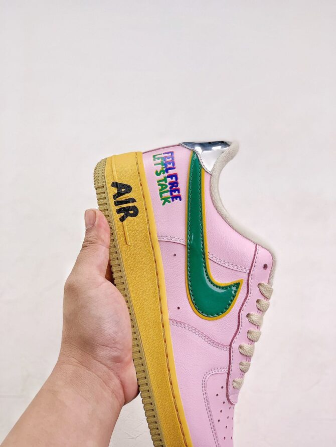 REPLICA AIR FORCE 1 '07 'FEEL FREE, LET'S TALK' - immagine 6