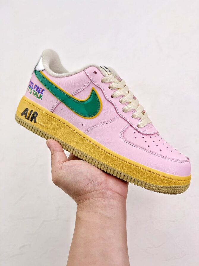 REPLICA AIR FORCE 1 '07 'FEEL FREE, LET'S TALK' - immagine 5