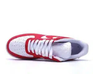  LOUIS VUITTON X AIR FORCE 1 LOW 'BIANCO ROSSO COMETA' - immagine 3