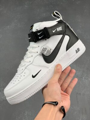 AIR FORCE 1 MID '07 LV8 'UTILITY WHITE' REPLICA - immagine 7