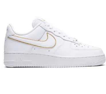 REPLICA AIR FORCE 1 LOGO ORO BIANCO