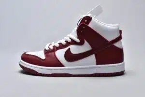  NIKE DUNK HIGH SAIL TEAM RED - immagine 8