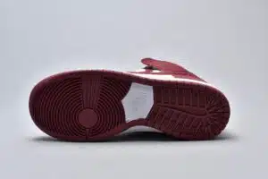  NIKE DUNK HIGH SAIL TEAM RED - immagine 7