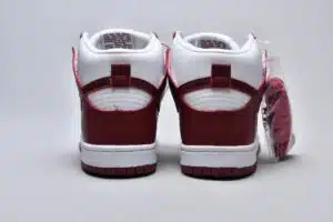  NIKE DUNK HIGH SAIL TEAM RED - immagine 5