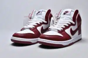  NIKE DUNK HIGH SAIL TEAM RED - immagine 3