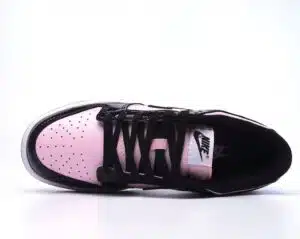  NIKE SCHIACCIARE BASSO ROSA SCHIUMA NERO - immagine 5