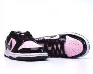  NIKE SCHIACCIARE BASSO ROSA SCHIUMA NERO - immagine 3