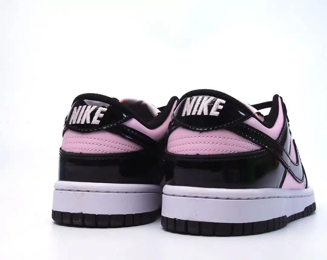 REPLICA NIKE SCHIACCIARE BASSO ROSA SCHIUMA NERO - immagine 2
