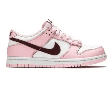 REPLICA NIKE SCHIACCIARE BASSO ROSA SCHIUMA ROSSO BIANCO