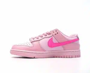 NIKE SCHIACCIARE BASSO TRIPLO ROSA - immagine 6
