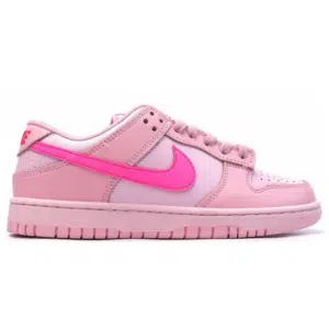  NIKE SCHIACCIARE BASSO TRIPLO ROSA