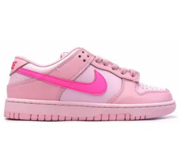 REPLICA NIKE SCHIACCIARE BASSO TRIPLO ROSA
