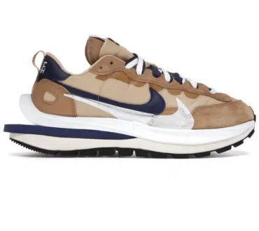REPLICA NIKE VAPORWAFFLE SACAI SPORT TAN NAVY