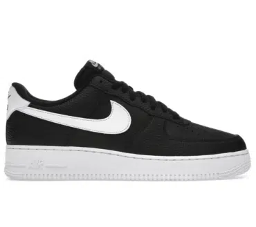 REPLICA AIR FORCE 1 LOW '07 NERO BIANCO PEBBLED