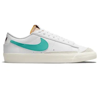 REPLICA NIKE BLAZER LOW 77 VINTAGE WASHED TEAL WHITE