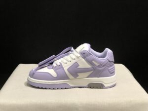 OFF-WHITE OUT OF OFFICE LOW TOPS 'PURPLE' - immagine 6